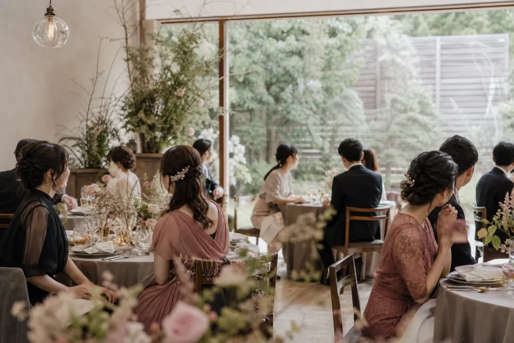 二次会をしない結婚式。ゲストとの時間を増やす方法